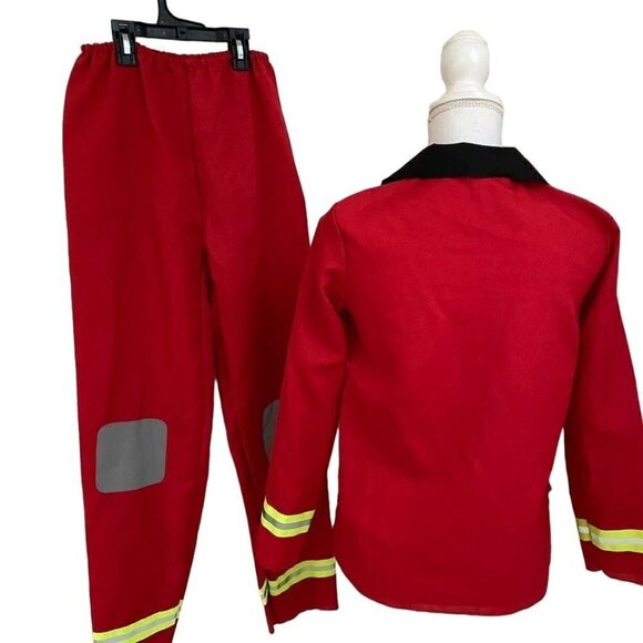 Target Hyde and Eek Kid's Firefighter Jacket Pants and Hat Sz Large 12-14 - Picture 5 of 8
